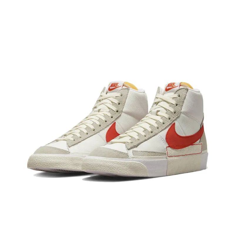 Nike Blazer Mid 77 Remastered Pro Club Habanero Red-2