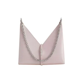GIVENCHY Smooth Cow Leather Crossbody Bags Shoulder Bags Mini Women's Light Pink