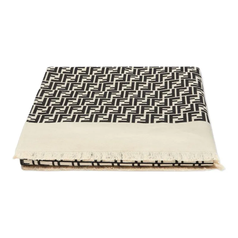 FENDI Shawls Unisex Beige-1
