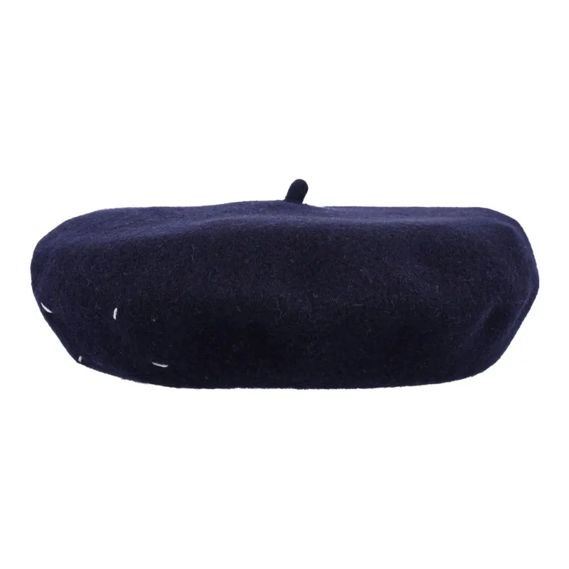 Maison Margiela Four Stitch Detailed Beret-1