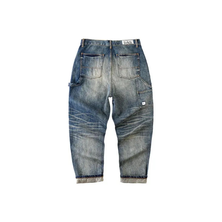 TEKABLU Jeans Men Denim Blue-1