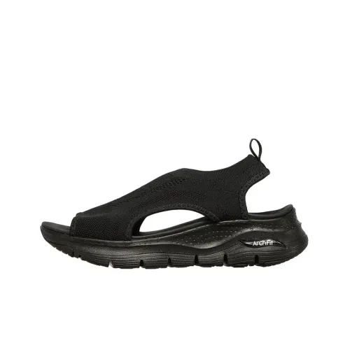 Skechers Arch Fit Beach Sandals Women's Black