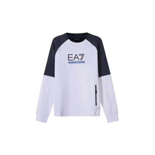 EMPORIO ARMANI Sweatshirts Men White