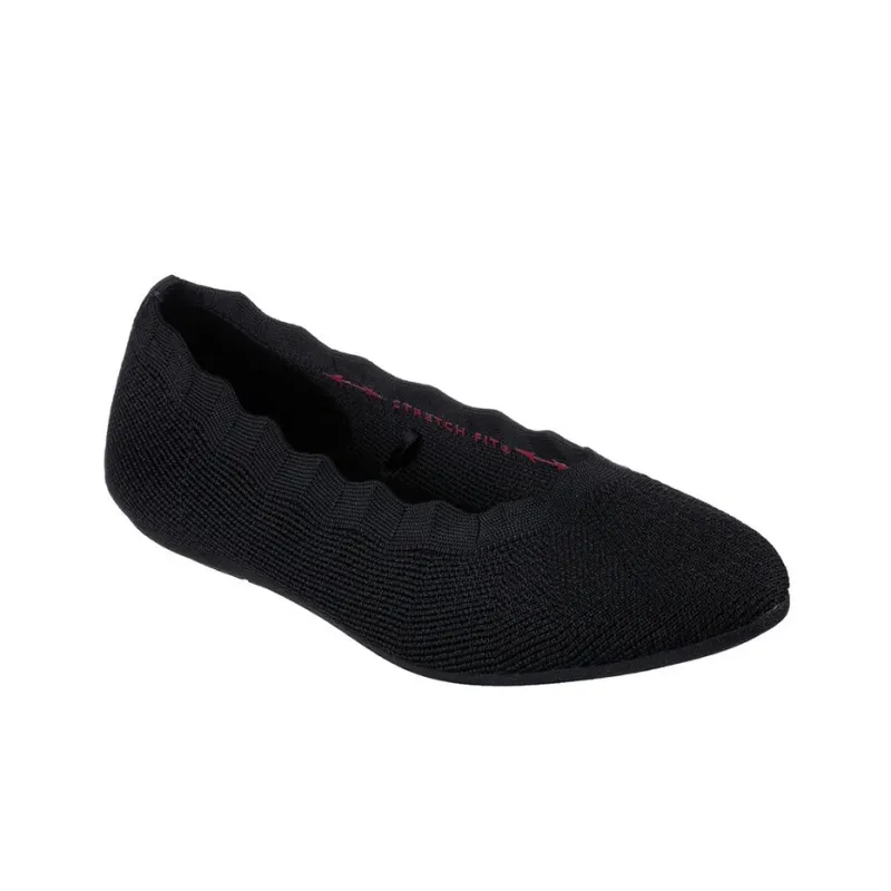 Skechers Cleo 2.0-Love Spell Cushioning Anti-Slip Wear-Resistant Breathability Low-Top Casual Shoes Women's Black-2