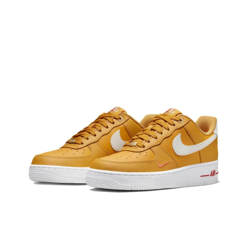 Nike Air Force 1 Low '07 Se 40th Anniversary Yellow Ochre Mini Swoosh Women's-2