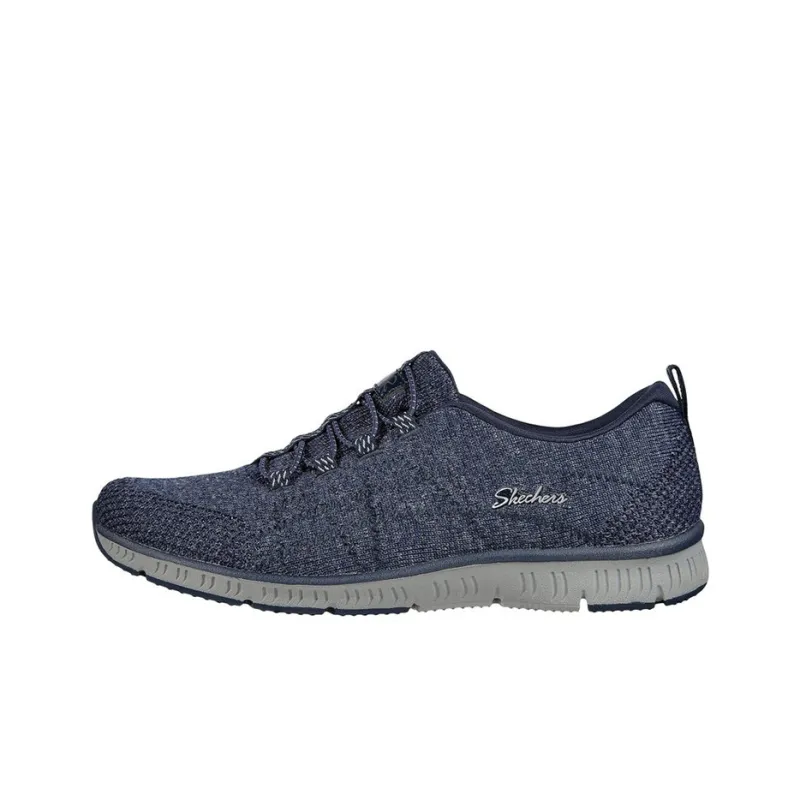 Skechers Be-Cool -Mood Boost Cushioning Anti-Slip Wear-Resistant Breathability Low-Top Casual Shoes Women's Blue-0