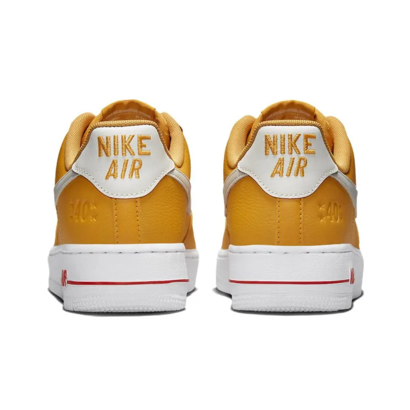 Nike Air Force 1 Low '07 Se 40th Anniversary Yellow Ochre Mini Swoosh Women's-4