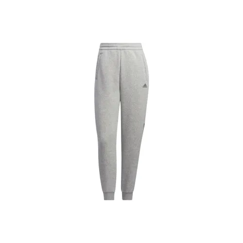 Adidas Knitted Sweatpants Women's Medium Gray