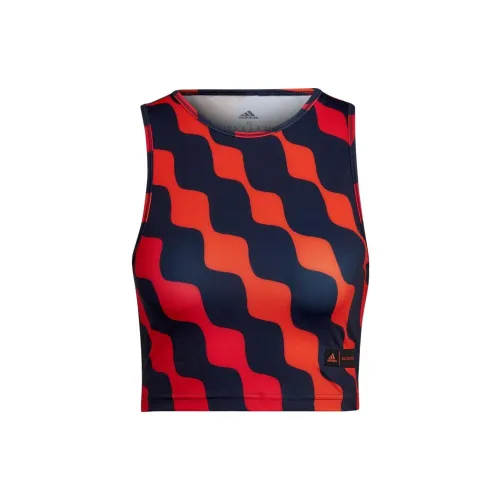 Marimekko X Adidas Tank Tops Women's Red