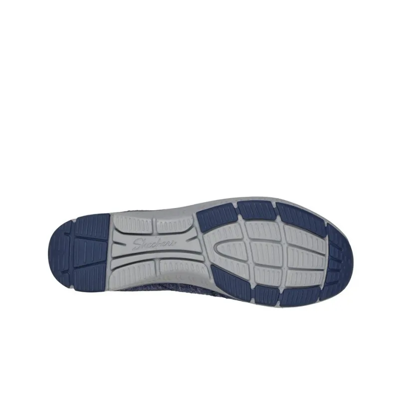 Skechers Be-Cool -Mood Boost Cushioning Anti-Slip Wear-Resistant Breathability Low-Top Casual Shoes Women's Blue-4