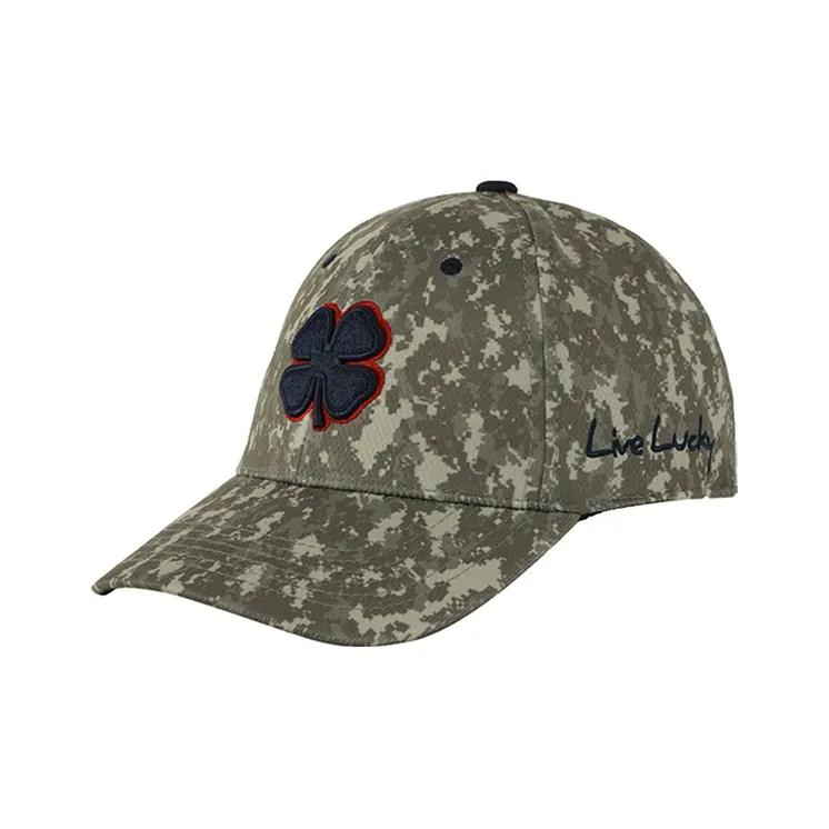 BLACK CLOVER Baseball Caps Men Olive Camouflage-0