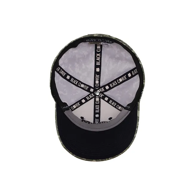 BLACK CLOVER Baseball Caps Men Olive Camouflage-3