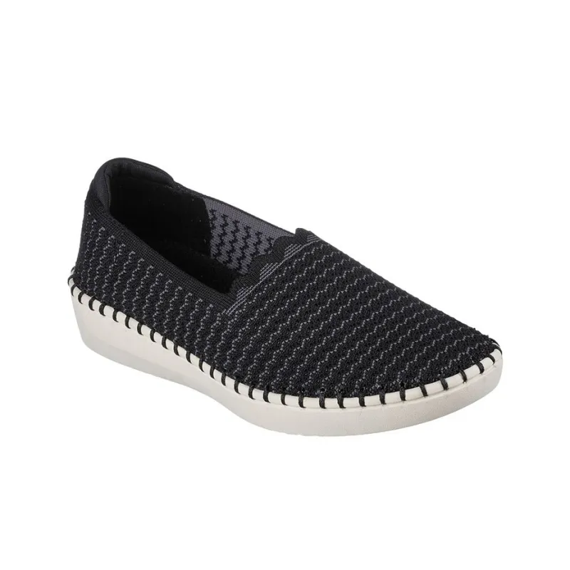 Skechers Sepulveda 2.0 Cushioning Anti-Slip And Wear-Resistant Low-Top Casual Shoes Women's Black-2
