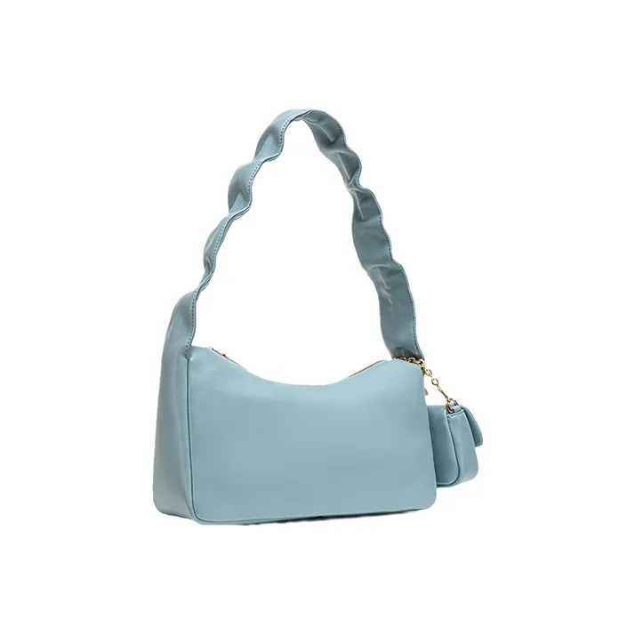 VANESSA HOGAN Cow Leather Handbag Women's Blue-2