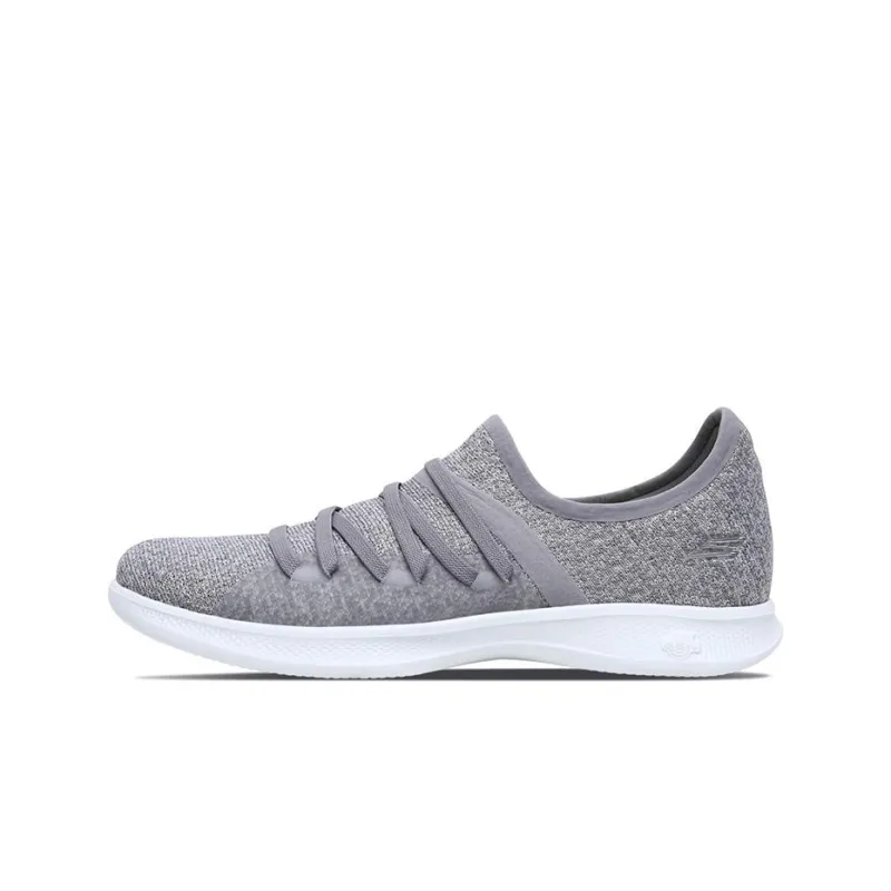 Skechers Go Step Casual Shoes Women's Low-Top Light Gray-0