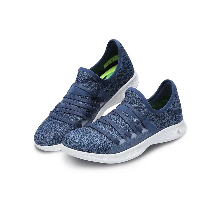 Skechers Go Step Casual Shoes Women's Low Top Marine Blue/Blue-2