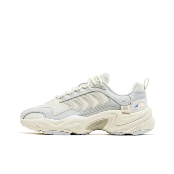 Erke Seeking Light Low Top Running Shoes Men's White Gray