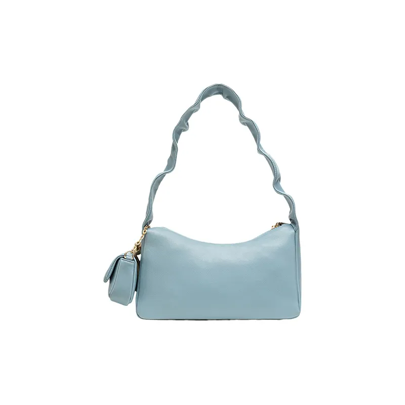 VANESSA HOGAN Cow Leather Handbag Women's Blue-1