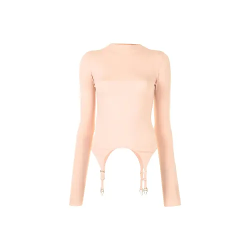 DION LEE Crop Tops Women's Orange