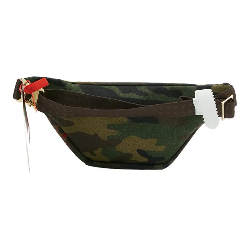 SPRAYGROUND Cotton Fanny Pack Regular Men's Army Green-4