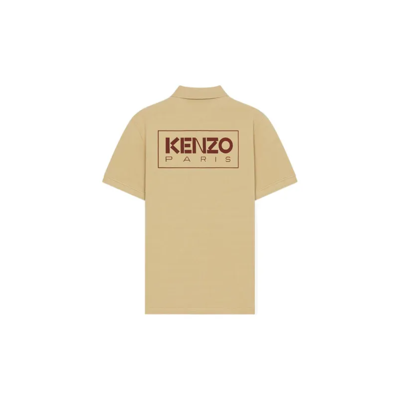 KENZO SS22 Polo Shirt Men's Earth Yellow-1