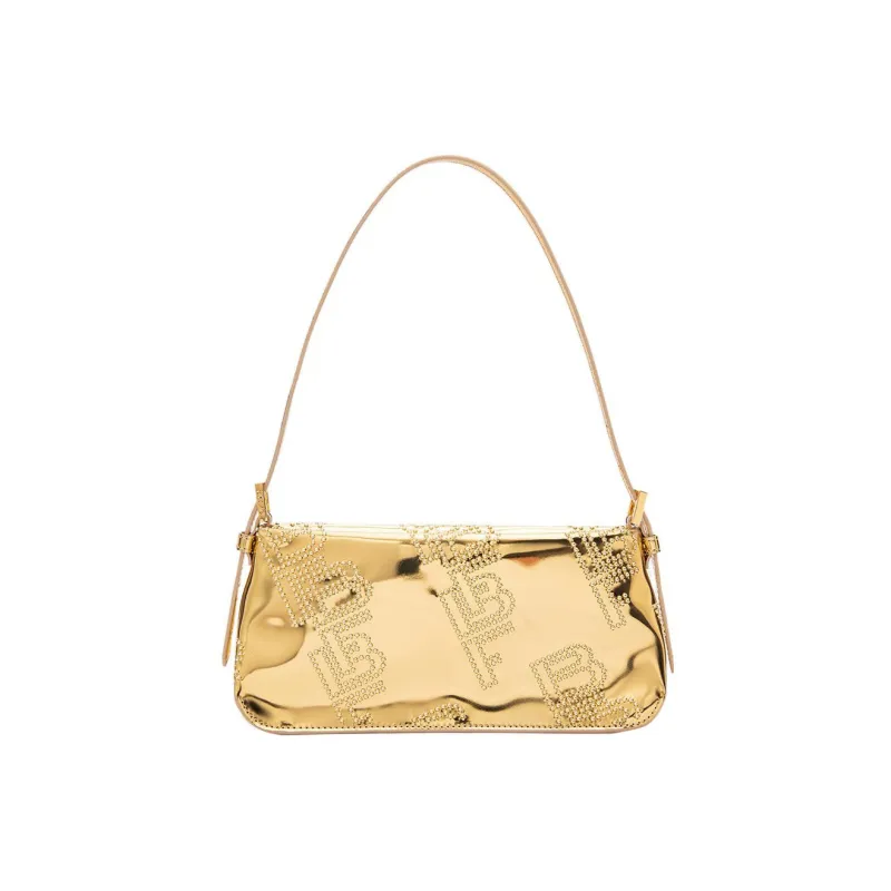 By Far Dulce Crystal Embellished Shoulder Bag-0
