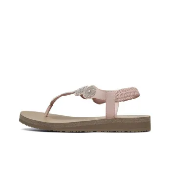 Skechers Meditation Beach Sandals Women's Light Pink