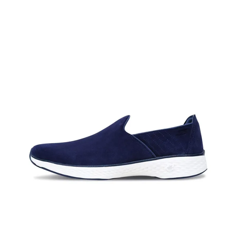 Skechers Go Walk Sport Cushioning Anti-Slip And Wear-Resistant Low-Top Casual Shoes Women's Navy-0