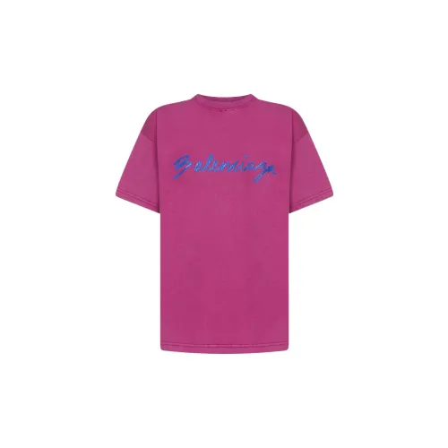 Balenciaga Logo print Cotton T shirt