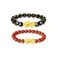 Black+Red Beaded Bracelet Style A