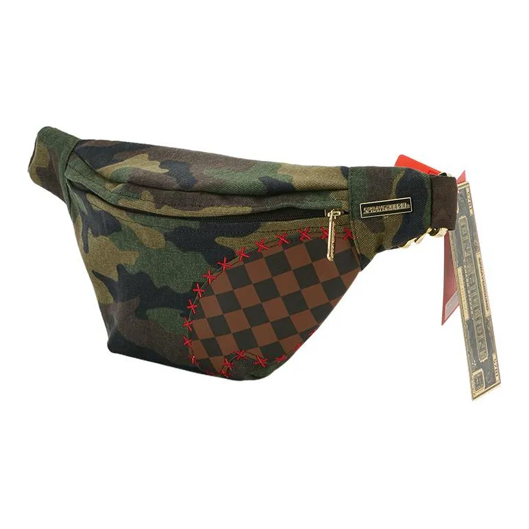 SPRAYGROUND Cotton Fanny Pack Regular Men's Army Green-3