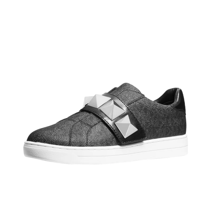MICHAEL KORS Kenna Stylish Skateboarding Shoes Women's Black-2