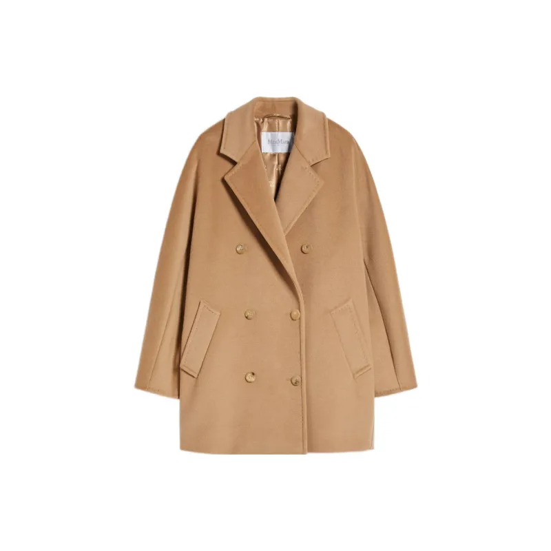 MaxMara Double Breasted Long Sleeved Coat-2