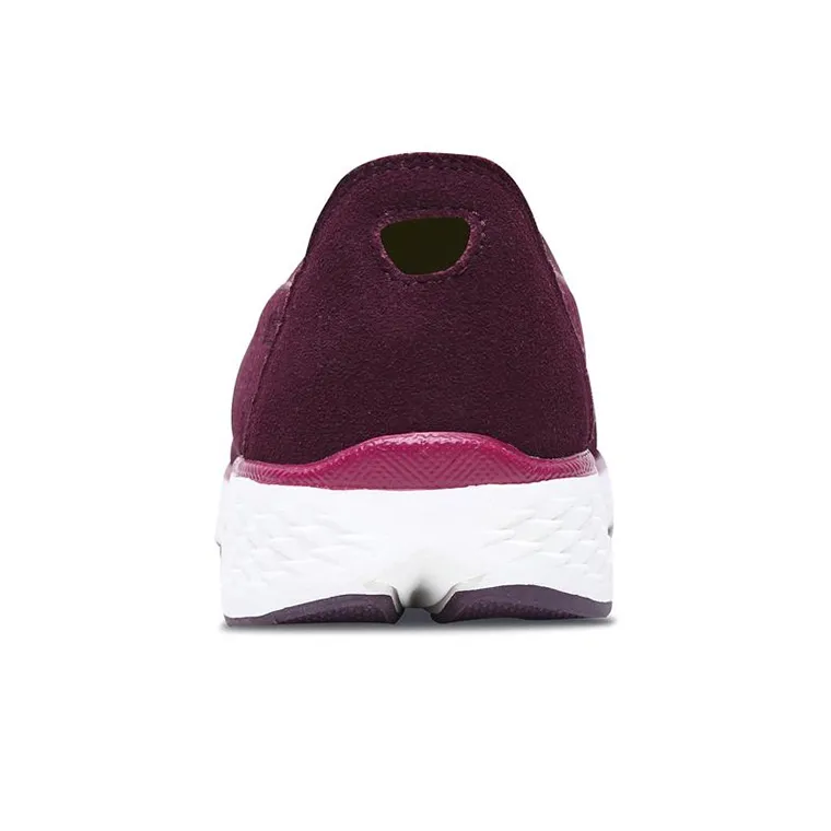 Skechers Go Walk 4 Cushioning Anti-Slip And Wear-Resistant Low-Top Casual Shoes Women's Burgundy-3