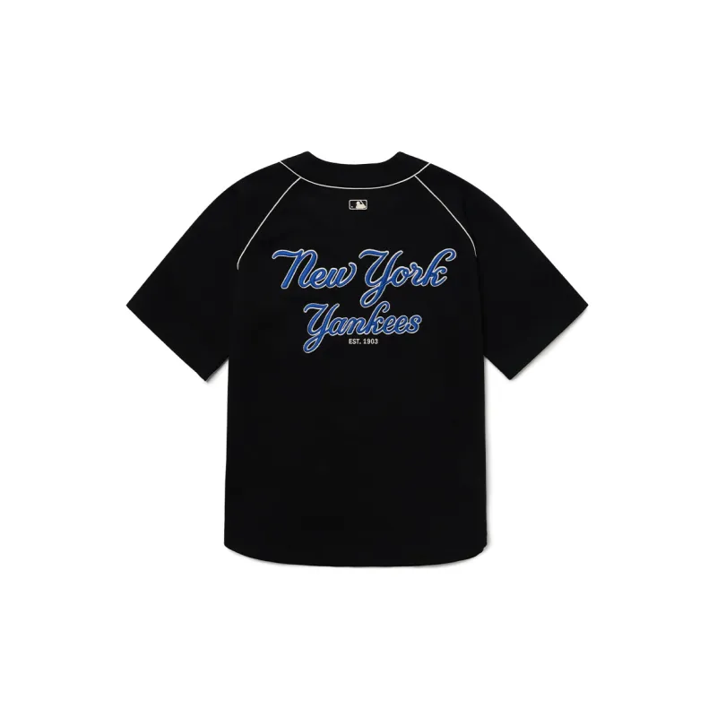 MLB Baseball Jerseys Unisex Black-1