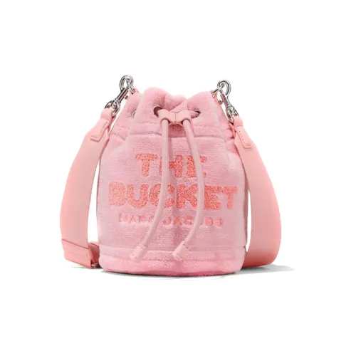 MARC JACOBS Terry Cloth Bucket Bags Crossbody Bag Shoulder Bag Women's Pink