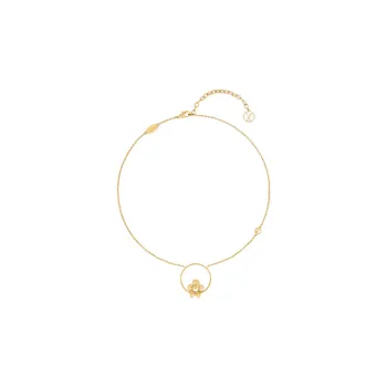 LOUIS VUITTON Metal Necklace Women's Gold