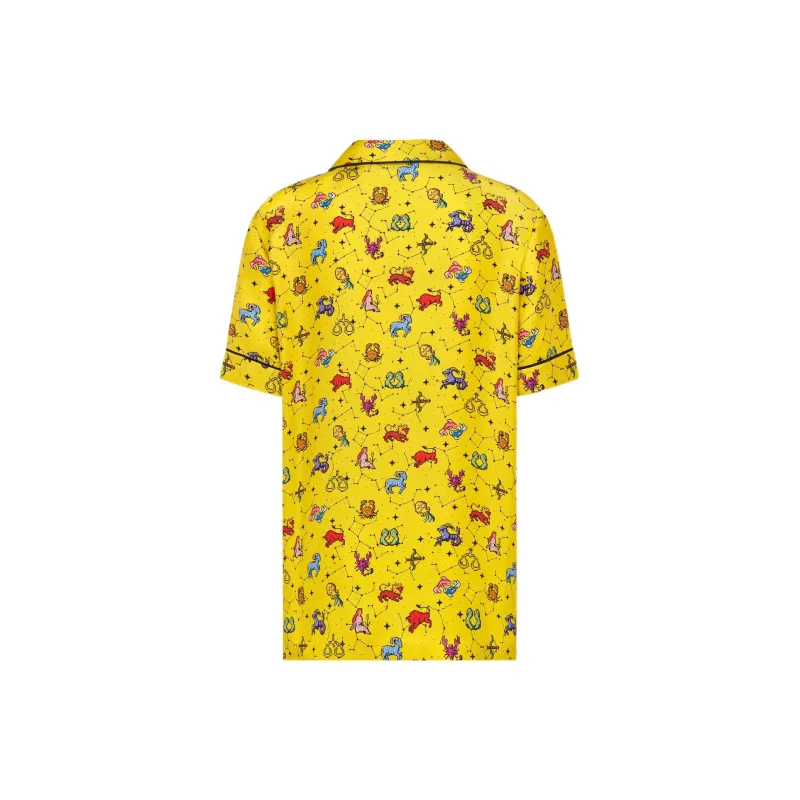 DIOR Quarterly New Products Shirts Women's Yellow-1