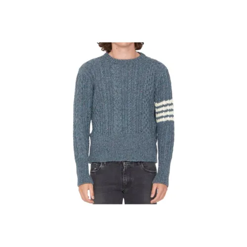 THOM BROWNE Sweaters Men Blue