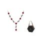 Necklace+Exclusive Black Gold Box
