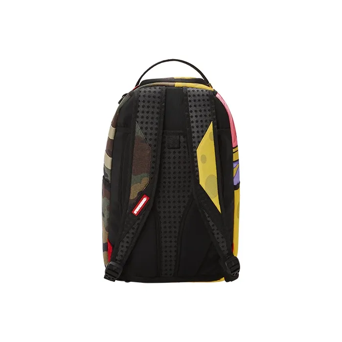 SPRAYGROUND Polyester Backpack Large Size Unisex Yellow-4