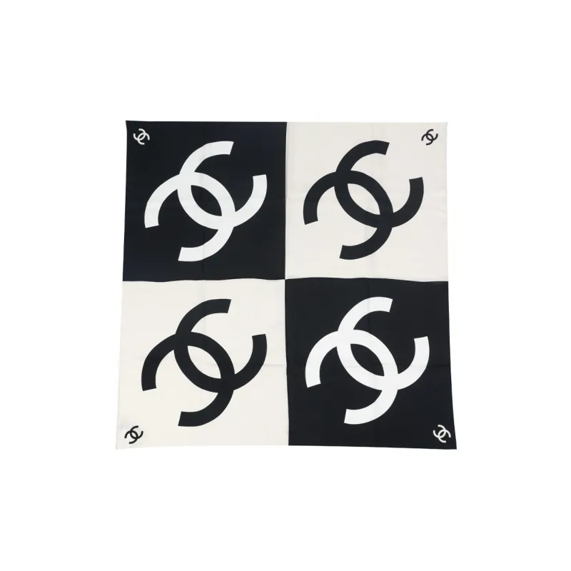 CHANEL Silk Scarves Women's-0