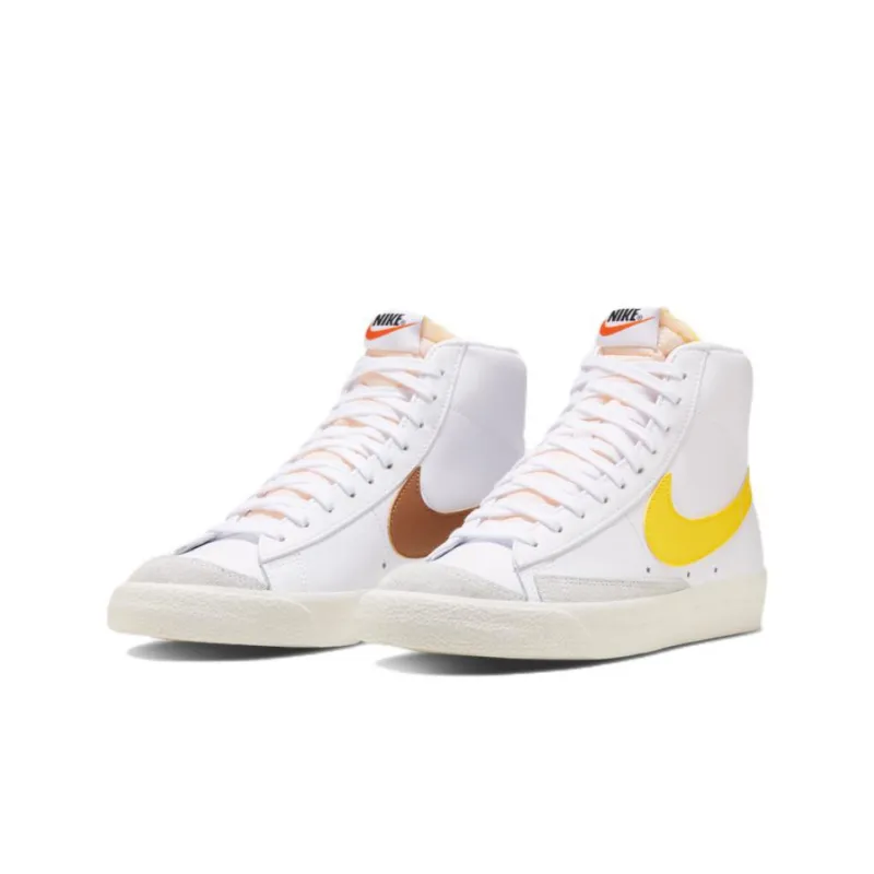 Nike Blazer Mid 77 Vintage 'White Yellow Brown'-2
