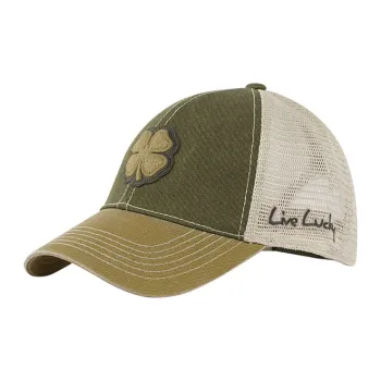 BLACK CLOVER Baseball Caps Men Dark Green Khaki Fabric