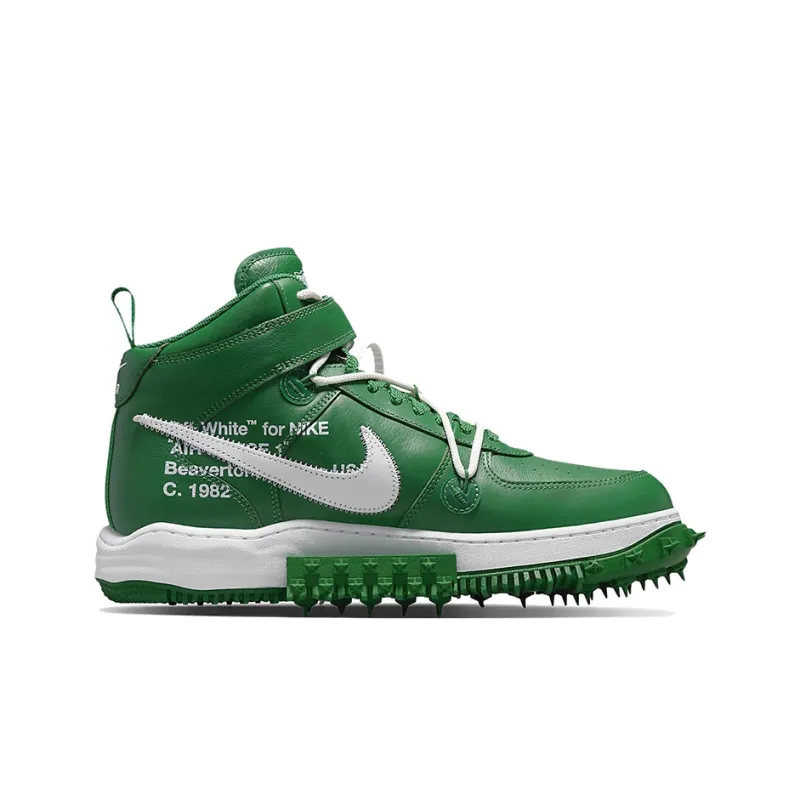 Nike Air Force 1 Mid Off White Pine Green-1