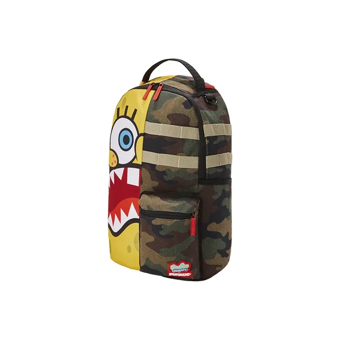 SPRAYGROUND Polyester Backpack Large Size Unisex Yellow-2