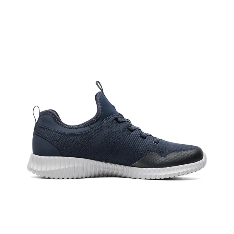 Skechers Elite Fle Lasker Cushioning Anti-Slip And Wear-Resistant Low-Top Casual Shoes Men's Navy-1