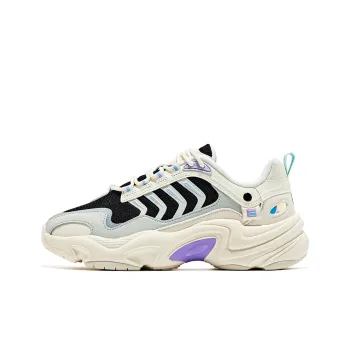 Erke Seeking Light Low Top Running Shoes Women's Black Purple