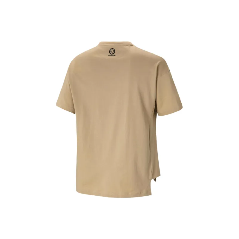 Adidas Neo T Shirt Unisex Brown-1