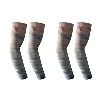AAJF Ice Silk UV Protection Arm Sleeves Men's